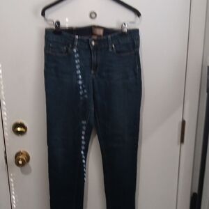 PAIGE Dark Blue Skinny Jeans